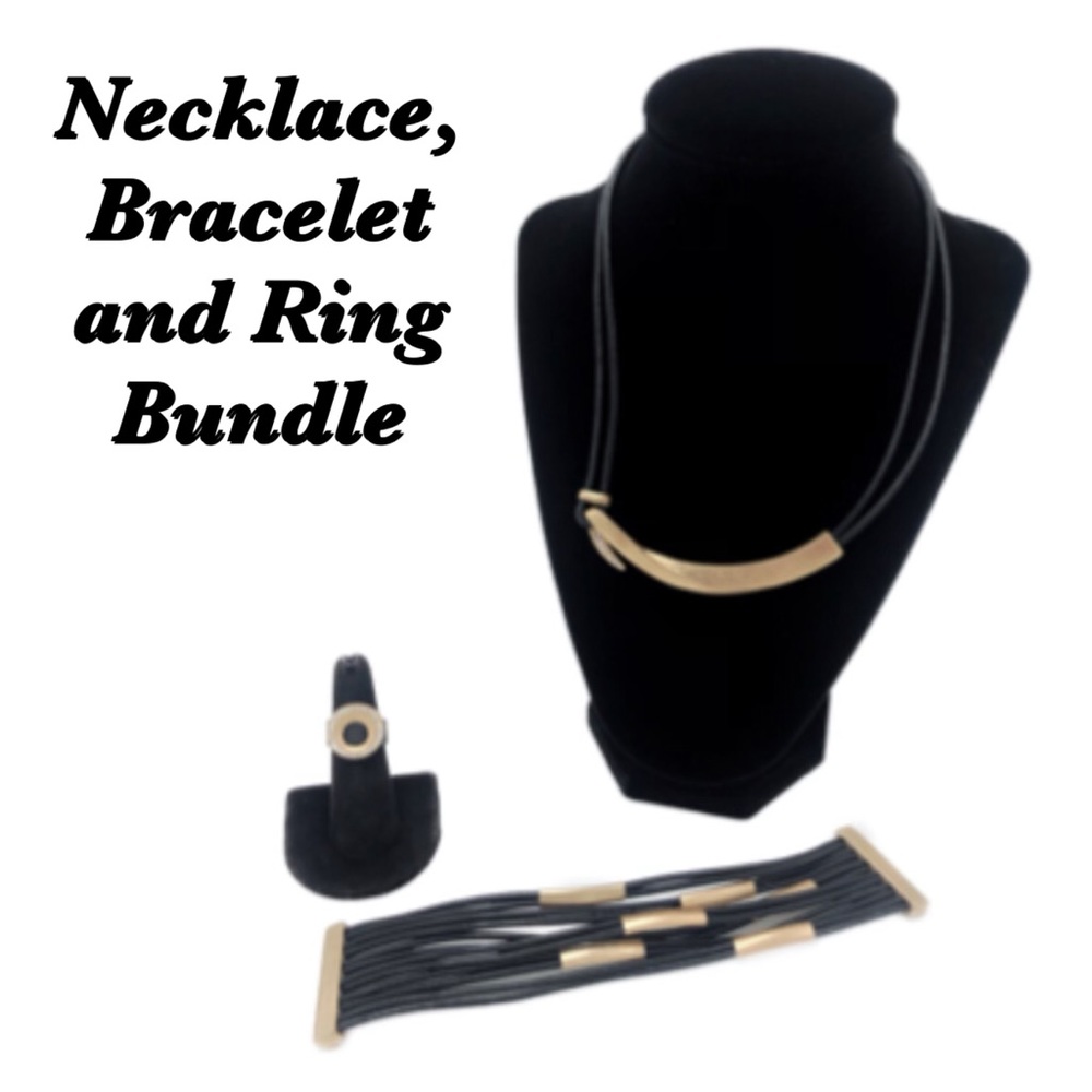 Necklace, Bracelet & Ring Bundle